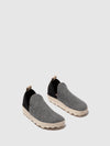 Round Toe Shoes CITY GREY/BLACK